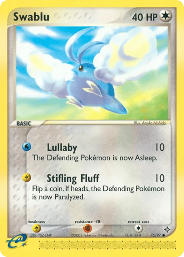 Swablu — Dragon #75
