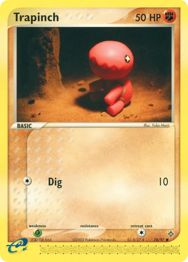 Trapinch — Dragon #78