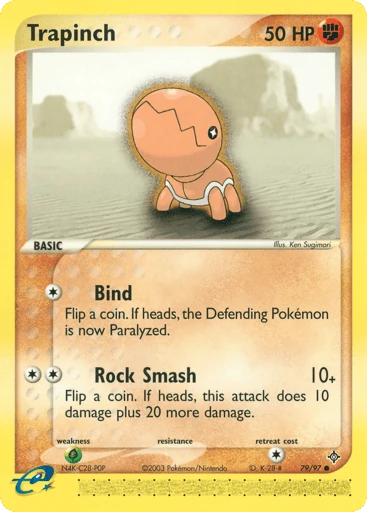 Trapinch — Dragon #79