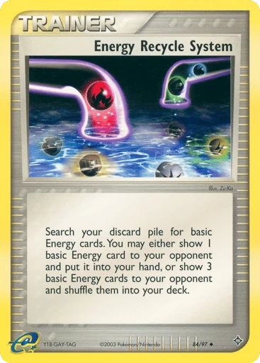 Energy Recycle System — Dragon #84