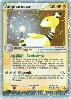 EX Pokémon Cards — Ampharos ex