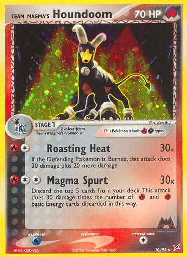 Team Magma's Houndoom — Team Magma vs Team Aqua #10