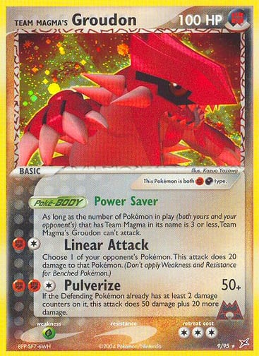 Team Magma's Groudon — Team Magma vs Team Aqua #9