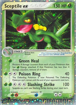 EX Pokémon Cards — Sceptile ex