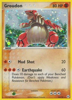 Gold Pokémon Cards — Groudon