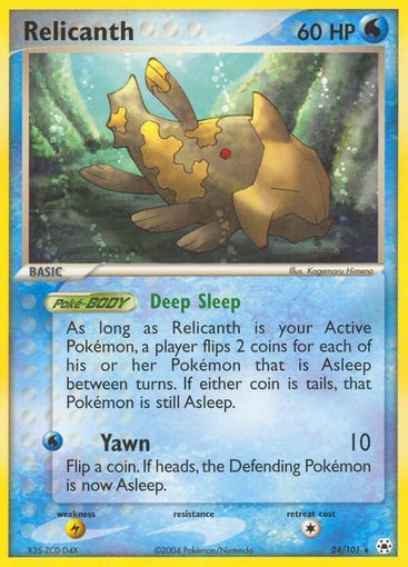 Relicanth — Hidden Legends #24