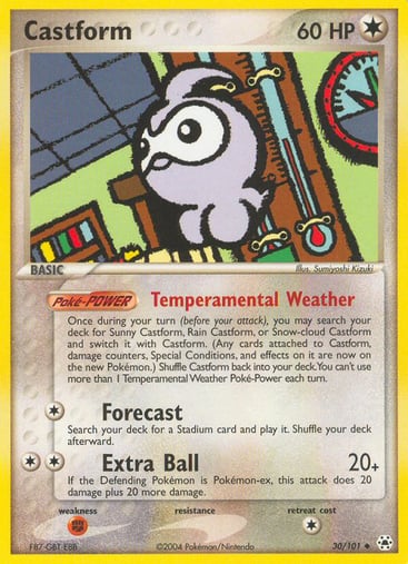 Castform — Hidden Legends #30