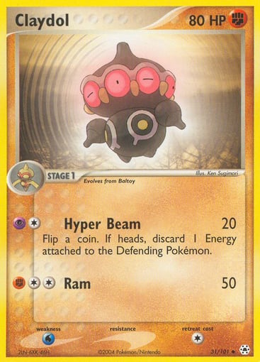 Claydol — Hidden Legends #31