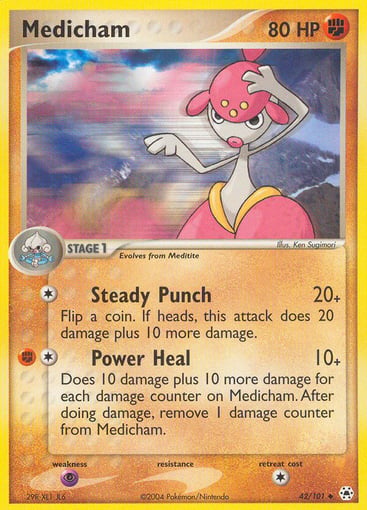 Medicham — Hidden Legends #42