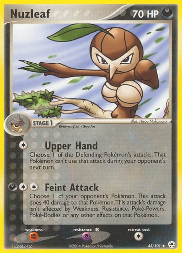 Nuzleaf — Hidden Legends #45