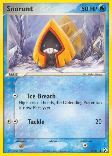 Snorunt — Hidden Legends #73