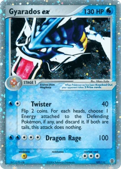 EX Pokémon Cards — Gyarados ex