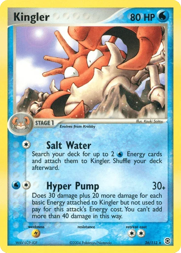 Kingler — FireRed & LeafGreen #26