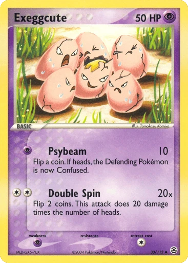 Exeggcute — FireRed & LeafGreen #33