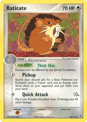 Raticate — FireRed & LeafGreen #48