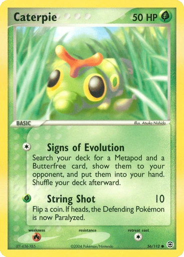 Caterpie — FireRed & LeafGreen #56