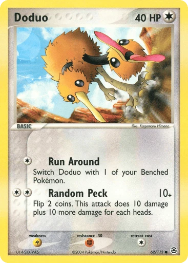 Doduo — FireRed & LeafGreen #62