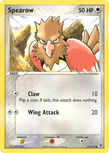 Spearow — FireRed & LeafGreen #81