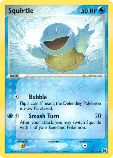 Squirtle — FireRed & LeafGreen #83