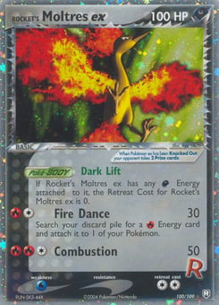 EX Pokémon Cards — Rocket's Moltres ex