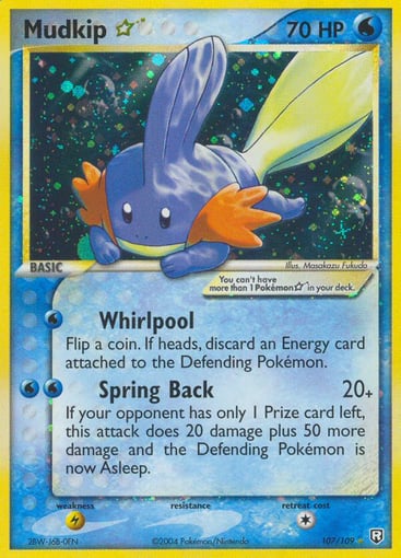 Mudkip ☆ — Team Rocket Returns #107