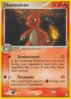 Gold Pokémon Cards — Charmeleon