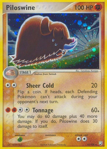 Piloswine — Team Rocket Returns #13