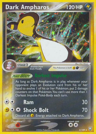 Dark Ampharos — Team Rocket Returns #2