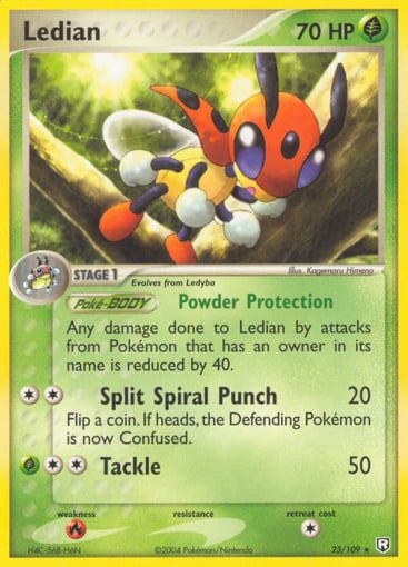 Ledian — Team Rocket Returns #23
