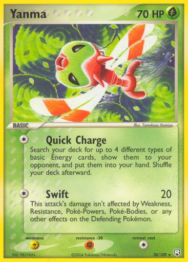 Yanma — Team Rocket Returns #28