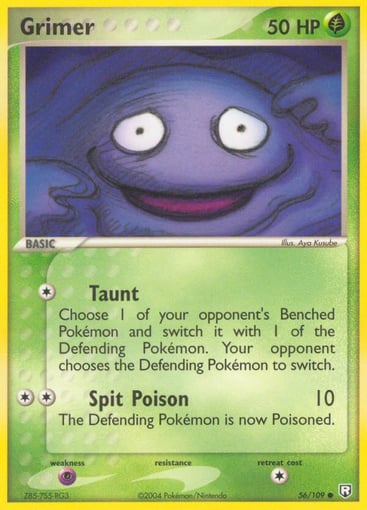 Grimer — Team Rocket Returns #56