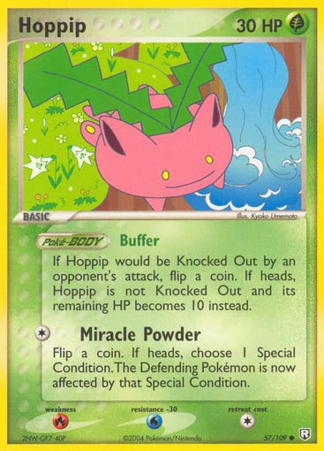 Hoppip — Team Rocket Returns #57