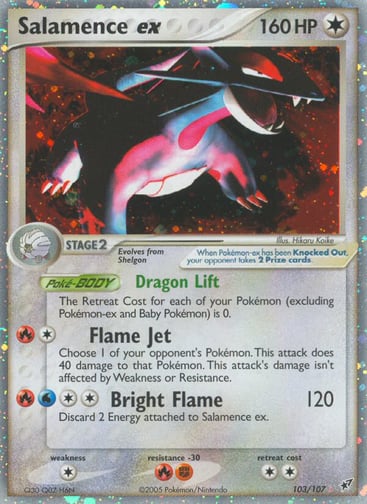 Salamence ex — Deoxys #103