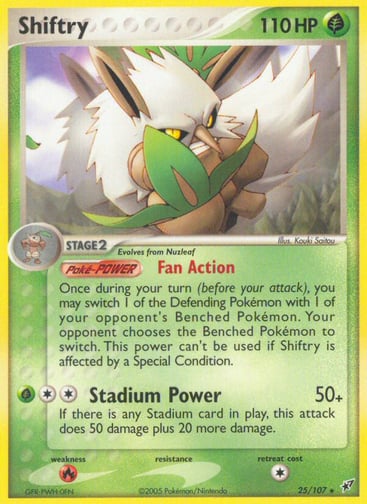 Shiftry — Deoxys #25