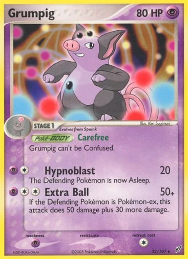 Grumpig — Deoxys #32