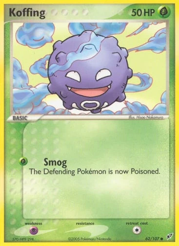 Koffing — Deoxys #62