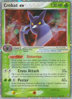 EX Pokémon Cards — Crobat ex