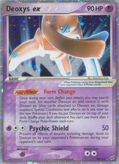 EX Pokémon Cards — Deoxys ex
