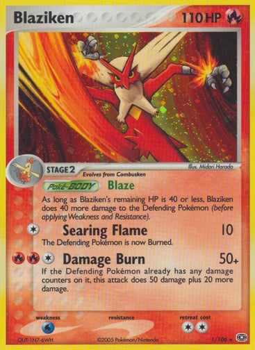 Blaziken — Emerald #1