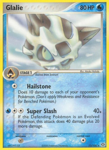 Glalie — Emerald #13