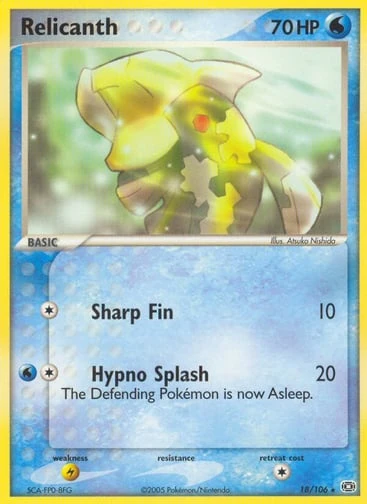 Relicanth — Emerald #18