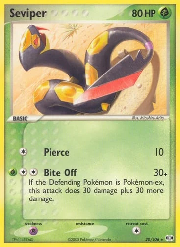 Seviper — Emerald #20