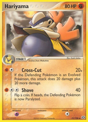Hariyama — Emerald #31