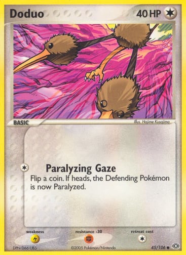 Doduo — Emerald #45
