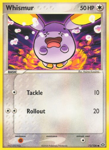 Whismur — Emerald #73