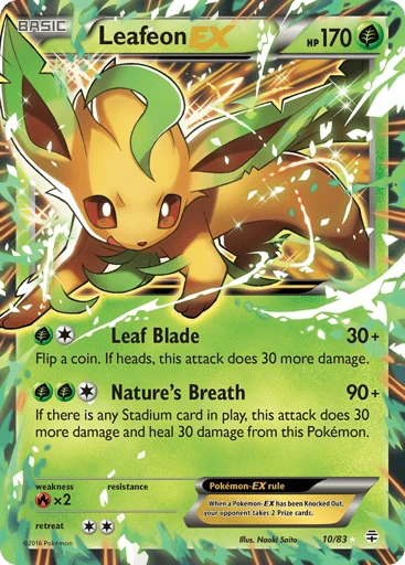 Leafeon-EX — Generations #10