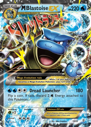 M Blastoise-EX — Generations #18