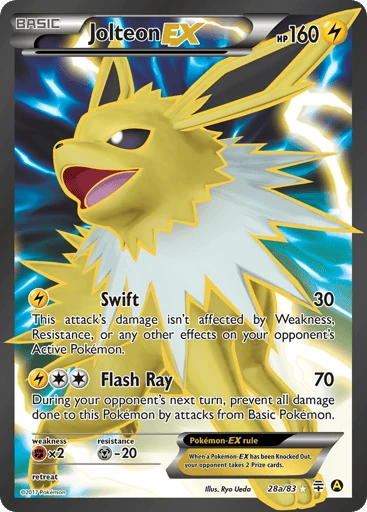 Jolteon-EX — Generations #28a