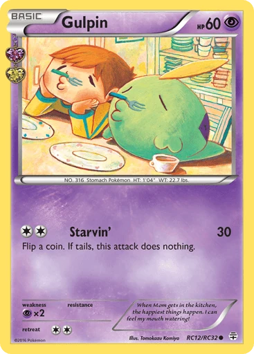Gulpin — Generations #RC12