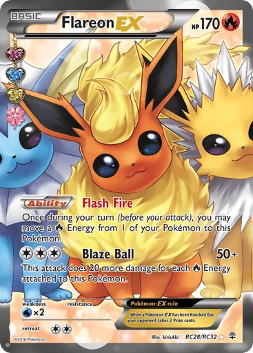 Flareon-EX — Generations #RC28